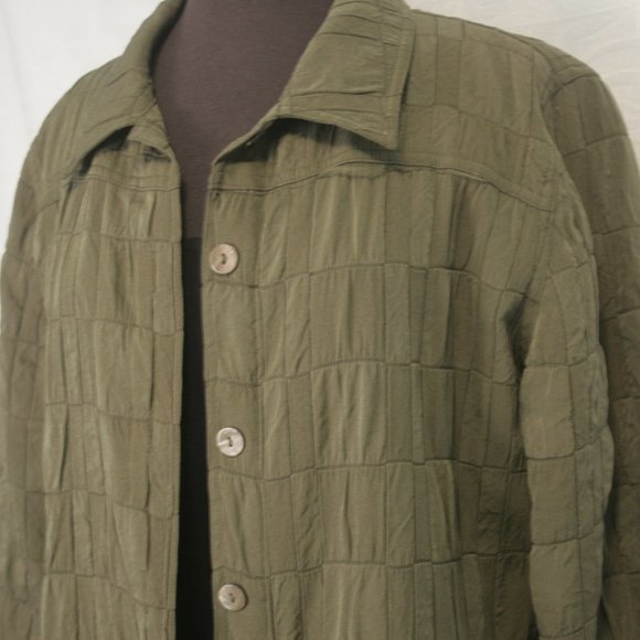 Unlined Jacket, 3/4 Sleeves - Picture 2 of 5